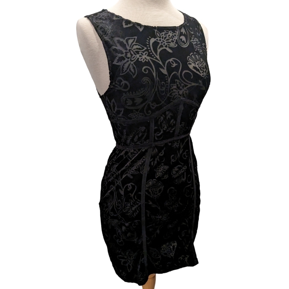 Free People Intimately Black Midi Cocktail Dress